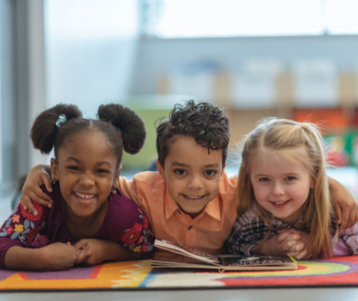 Children reading